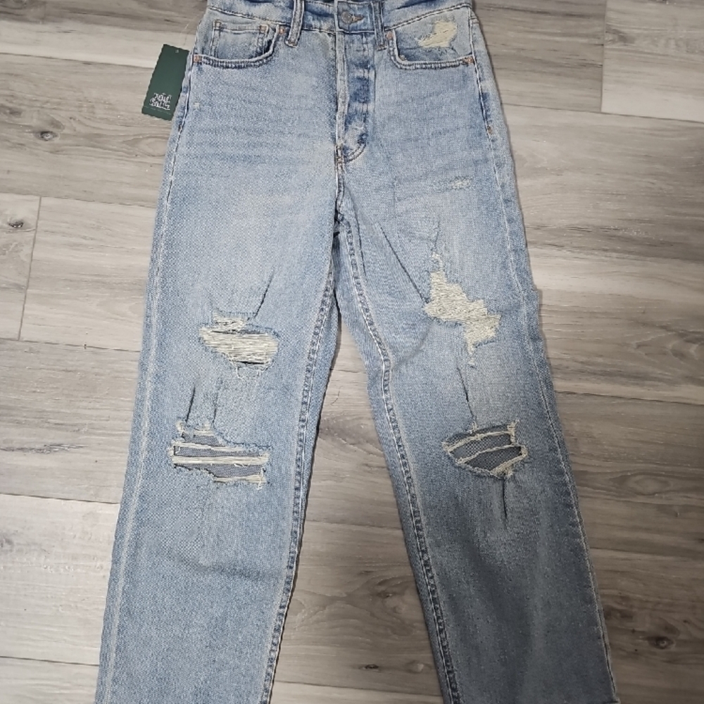 Wild Fable Light Wash Distressed Jeans